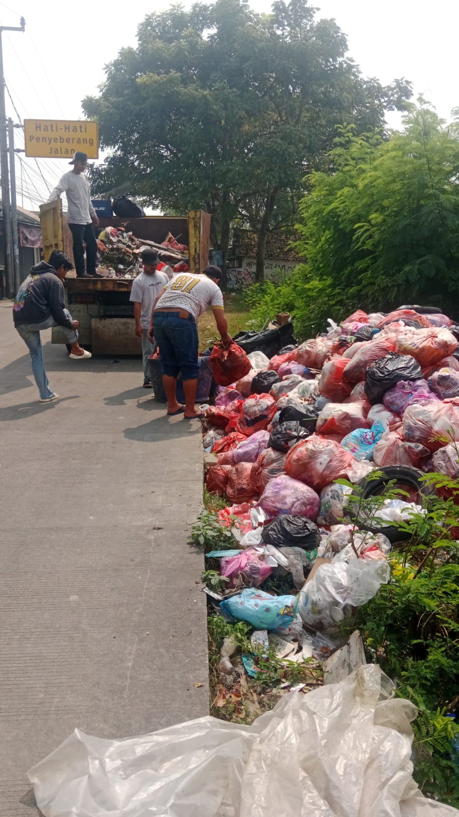 pengangkutan-sampah-di-desa-pontang-kecamatan-pontang